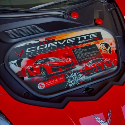 C8 Corvette Frunk Storage Cover - Custom Design [Collaboration w/ Vengeance Graphix]